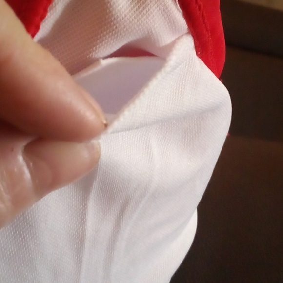 NIP - Better Style 2Pc Black, White & Red High Waist Bikini - Size XL - Picture 6 of 12